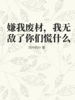 《嫌我废材，我无敌了你们慌什么》小说封面