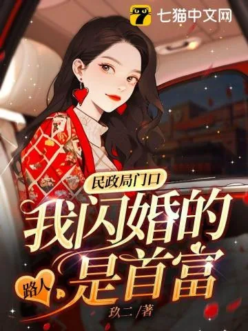 《民政局门口,我闪婚的路人是首富》小说封面