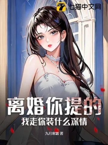 《离婚你提的，我走你装什么深情》小说封面
