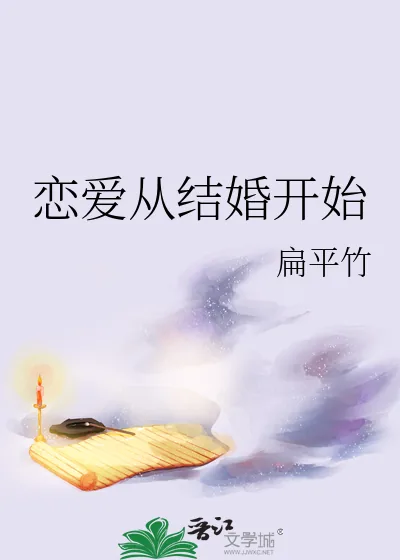 《恋爱从结婚开始》小说封面