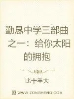 《勤恳中学三部曲之一：给你太阳的拥抱》小说封面