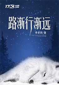 《路渐行渐远》小说封面