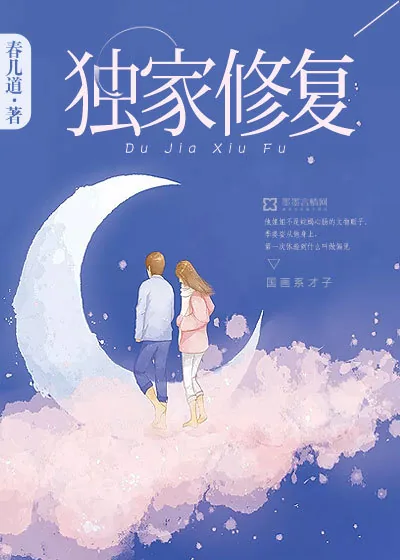 《独家修复》小说封面